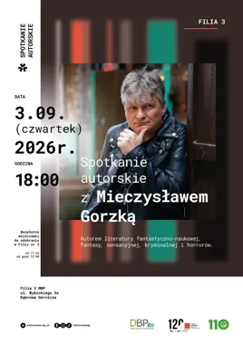 Kryminalne śledztwa wyjdą z książek - spotkanie w Dąbrowie Górniczej