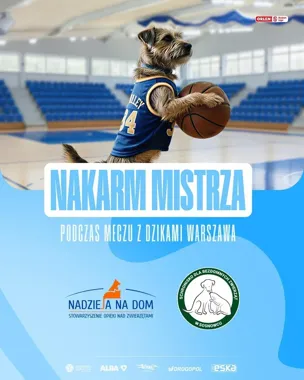 Koszykarskie emocje i zbiórka dla zwierząt – MKS podejmie Dziki